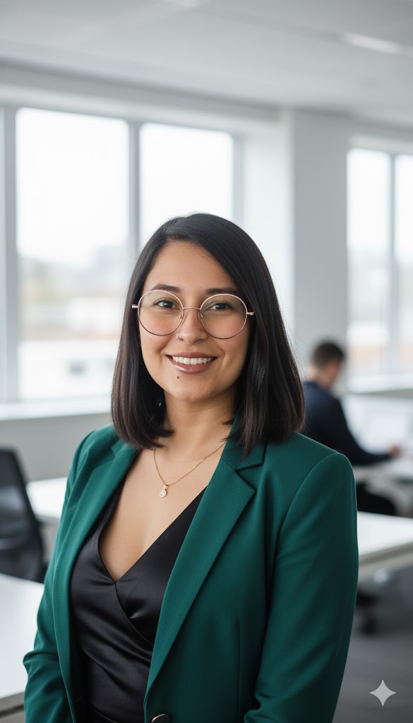 Profissional de psicologia em ambiente acolhedor